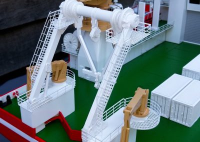 Cammell Laird RRS Sir David Attenborough 100th Scale Model Submarine Davit
