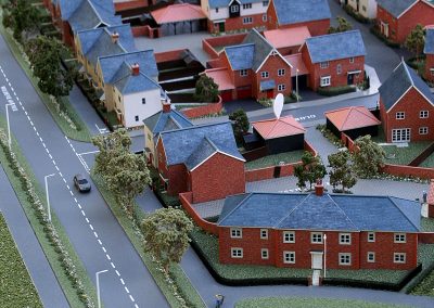 Countryside Chesterwell 200th Scale Housing Model Appartment Block