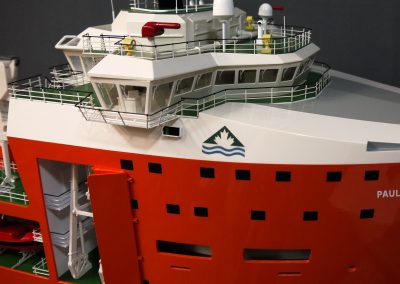 Palfinger PSV 5000 75th Scale Model Paul Sacuta Wheelhouse