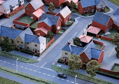 Countryside Chesterwell 200th Scale Housing Model Gatehouses