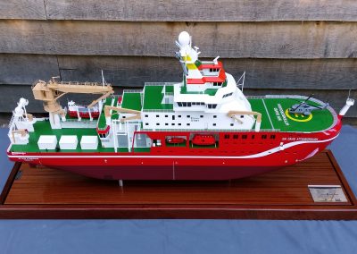 Cammell Laird RRS Sir David Attenborough 100th Scale Model Starboard Side