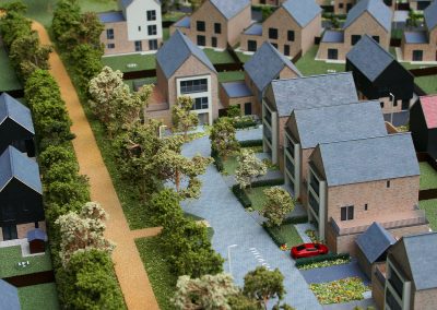 Countryside 200th Scale Architectural Model Beaulieu Keep Fitch Close