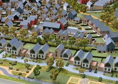 Countryside 200th Scale Architectural Model Beaulieu Keep Residential Estate