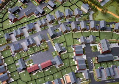 Countryside 200th Scale Architectural Model Beaulieu Keep From Above